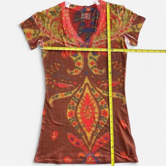 Freak Zoo Butterfly Studio Design Tie Dye Funky Artsy Colorful Abstract Tee - Picture 3 of 7